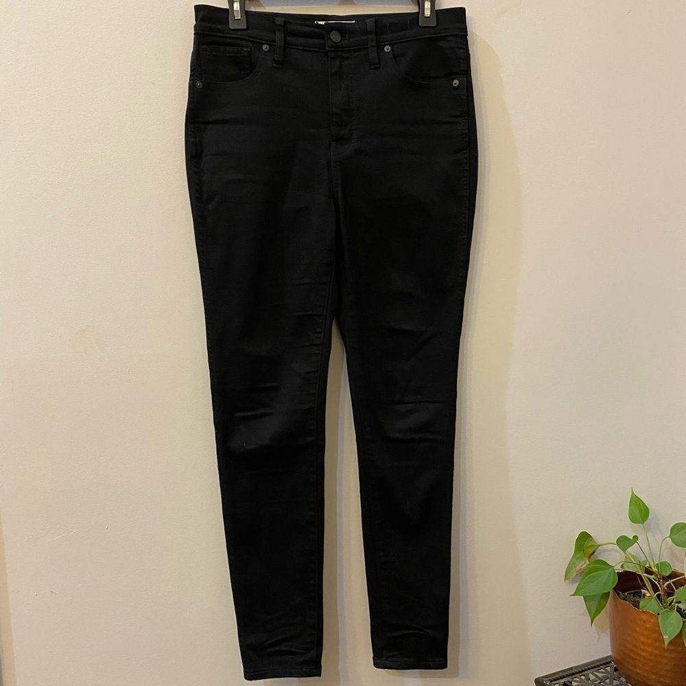 MadeWell High Rise Skinny Black Jeans Women Size 29